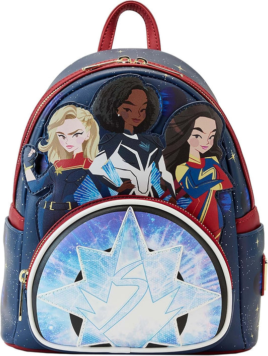 Loungefly: Marvel – The Marvels Group Mini Backpack – Confidential