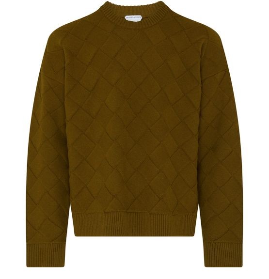 BOTTEGA VENETA ウール　プルオーバー　イントレチャートモチーフ - Image 1
