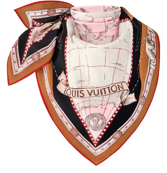 LOUIS VUITTON LV Map Square 90 - Image 1