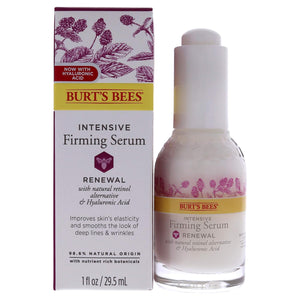 Burt's Bees - Suero reafirmante intensivo renovador con alternativa de retinol natural, Bakuchiol – 1 onza (el embalaje puede variar)