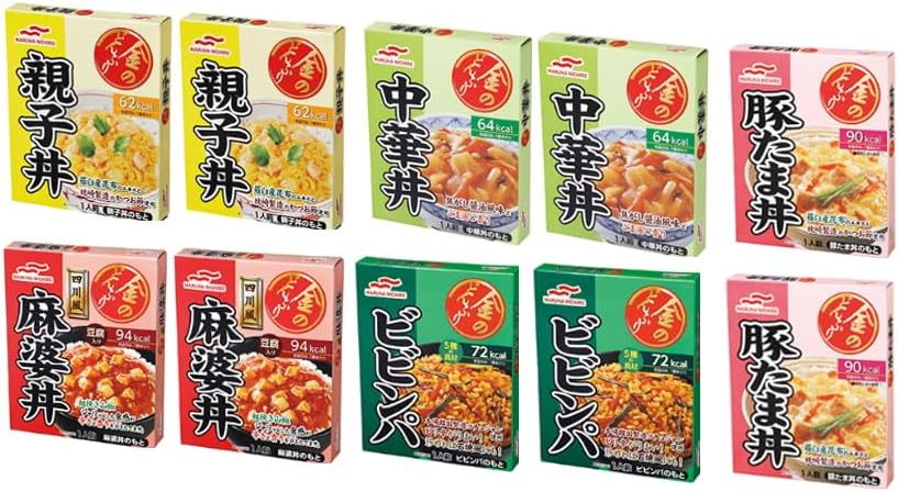 Maruha Nichiro Gold Bowl Assortment, Retort, Compare to Eat, Set of 10, Soup Included