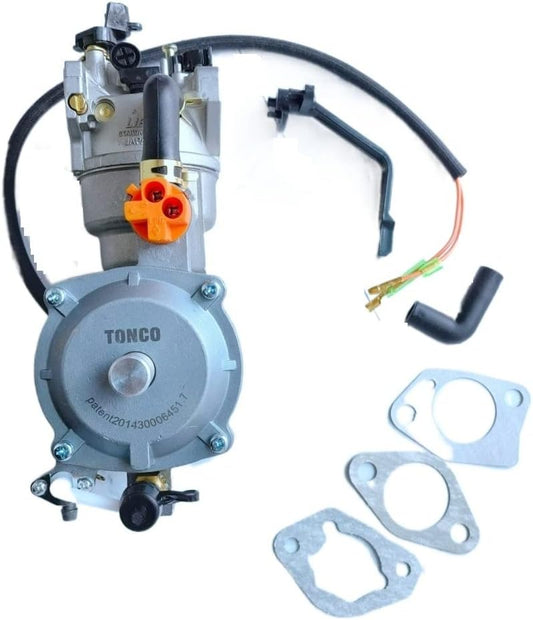 IZREEL 188F Carburetor Dual Fuel Manual Chalk LPG/NG Conversion Kit Gasoline Generator Hybrid 5KW + Scarf as Gift