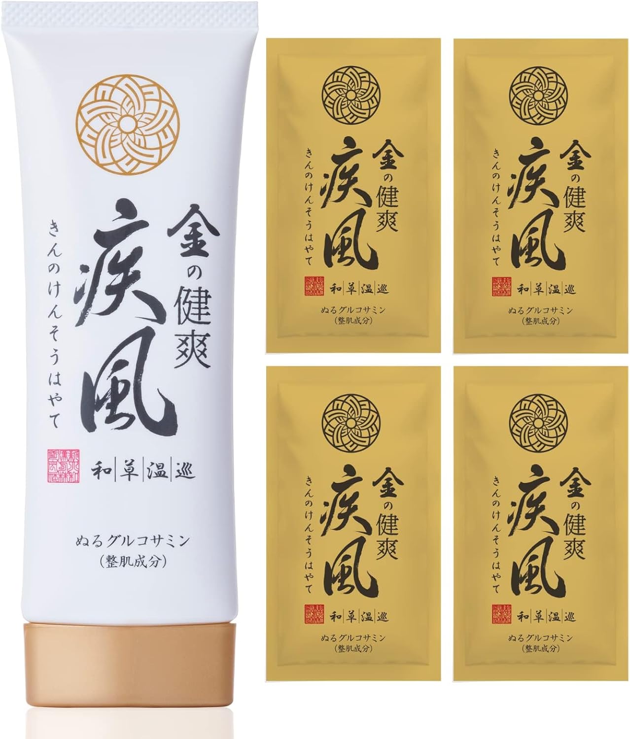 Shin Daiwa Kanpo Kanpo, Ken Kiku, 2.8 oz (80 g), Gel Type, Waist and Knees, Moisturizing, Gently Warm (1)