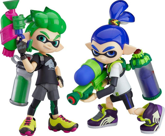 figma Splatoon/Splatoon2 Boy DX Edition Non-Scale Plastic Pre-painted Action Figure Resale