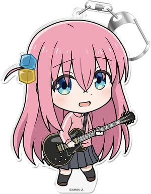 Bocchi, Za, Roku! Punikore! Keychain (with stand) Hitori Goto