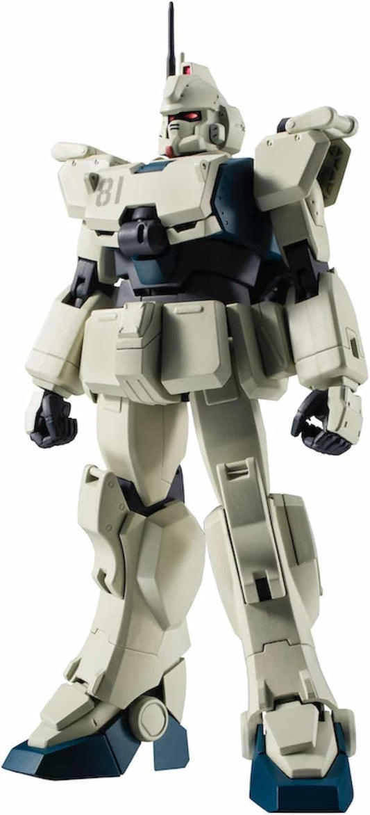 BANDAI SPIRITS Robot Spirits Mobile Suit Gundam 08th MS Platoon RX-79 (G) Ez-8 Gundam Ez-8 Ver. A.N.I.M.E. Approx. 4.9 inches (125 mm), ABS & PVC Pre-painted Action Figure