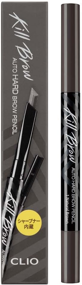 Clio Kill Blow Auto Hard Brow Pencil (01 NATURAL BROWN)