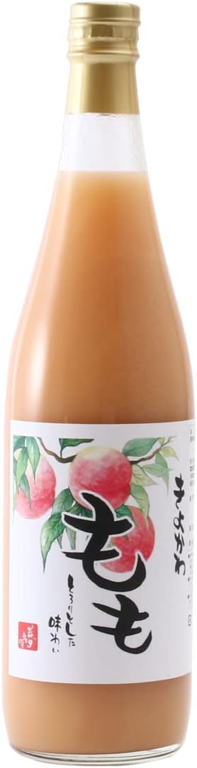 Magical Peach Clean Peach Juice, 70% Thick Straight Juice, 24.4 fl oz (720 ml), Peach Drink, Peach Drink, High Quality