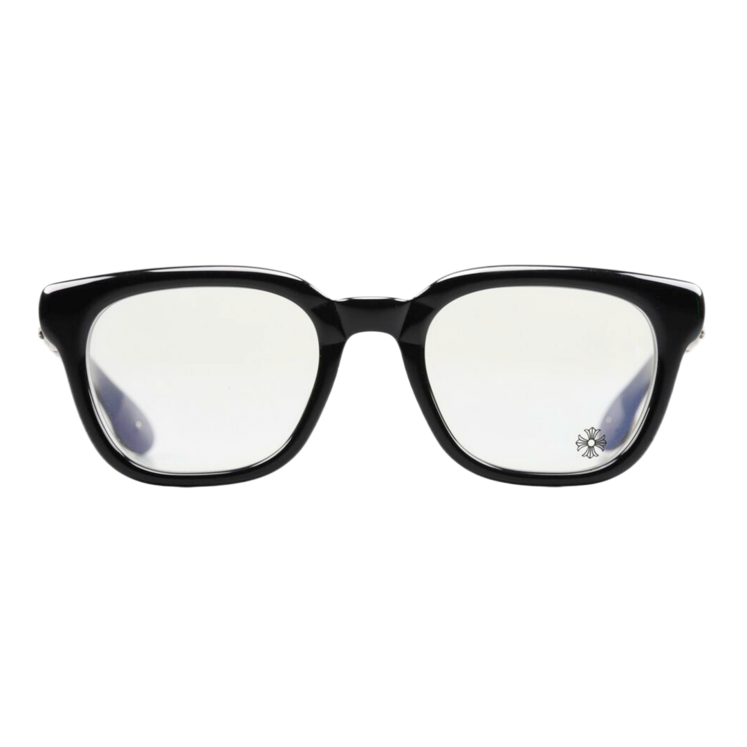 CHROME HEARTS FOTI 'WELL HELL YEAH' BLACK GLASSES