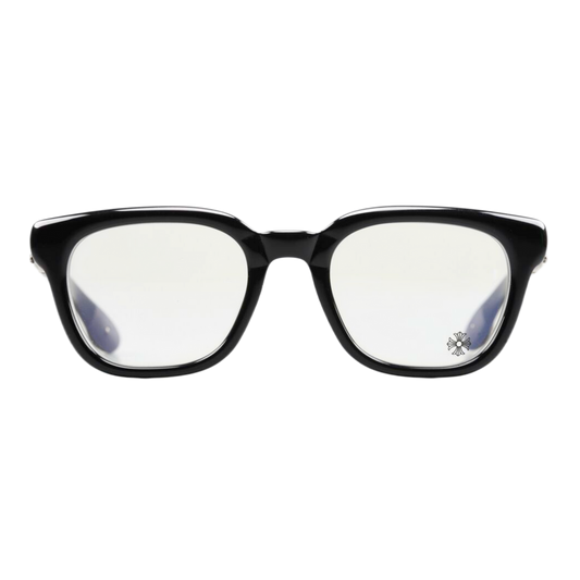 CHROME HEARTS FOTI 'WELL HELL YEAH' BLACK GLASSES