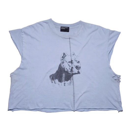 ENFANTS RICHES DÉPRIMÉS 'PITBULL' LIGHT BLUE CUTOFF