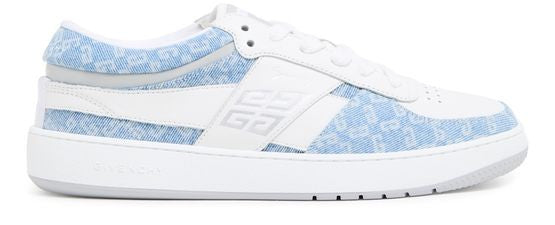 GIVENCHY Gムーブ ミックスレザー＆デニムモノグラム72 スニーカー - Image 1