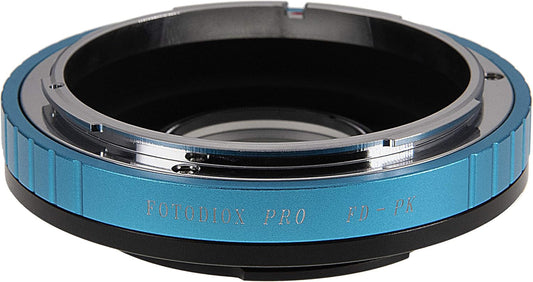Fotodiox Pro Lens Mount Adapter for Canon FD FL Lens to Pentax K (PK) DSLR Camera FD-PK Pro