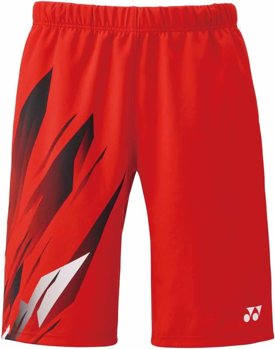 Racquet Field 15222 Men's Knit Half Pants, Soft Tennis, Badminton Wear, Soft Tennis, Badminton Wear, Fitted Style, UV Protection, Sweat Absorbent, Quick Drying, Antistatic, Stretch, Very Cool Dry