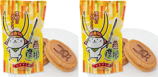 Shiga Prefecture Souvenir: Welcome to Hikone Kasuterayaki (Maple Flavor) 8 Pieces (x 2)