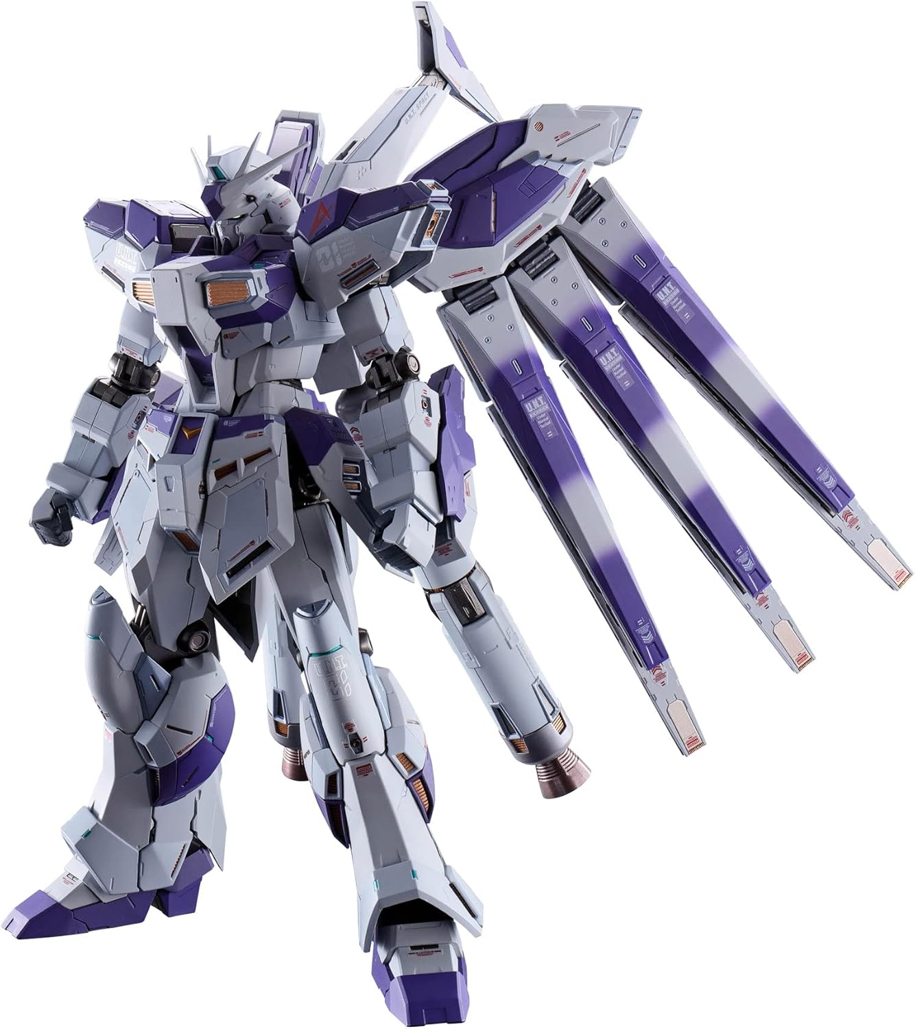 TAMASHII NATIONS METAL BUILD Mobile Suit Gundam: Char's Counterattack Beltorchika Children Hi-ν Gundam, Approx. 8.1 inches (205 mm), ABS & PVC & Die-cast, Pre-Painted Action Figure BAS62996'