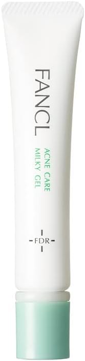FANCL (New) Acne Care Gel Emulsion, 1 Pack, 0.6 oz (18 g) (Approx. 30 Day Supply), Quasi Drug, Cream, Additive-Free (Acne, Rough Skin, Acne Prevention)