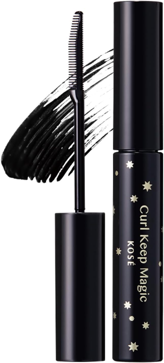Kose Cosmenience Curl Keep Magic Mascara, Clear Black, 0.2 Fl Oz (5.5 mL), 1 Piece