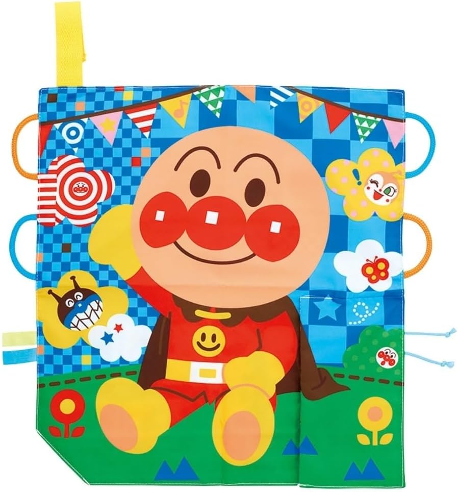Baby Labo ~ Brain Cultivation ~ Snap Snap Electric Anpanman 5-Way Hand Play Paper