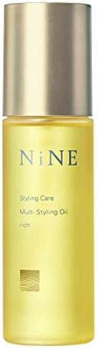 Hoyu NiNE Multi Styling Oil, Rich, 3.4 fl oz (100 ml), Hair Oil