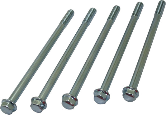 POSH 820855-100 Flange Hex Bolts, Genuine Honda Type, Value Pack, Pack of 5, M6 x 100