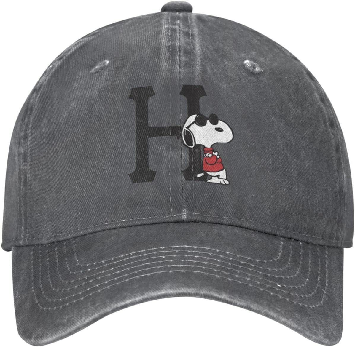 ZOOKISS Snoopy Men's Hat, Quick-Drying Cap, Adjustable, Lightweight, Breathable, Sunshade, Outdoor Cap, Baseball Cap, UV Protection, Spring, Summer, Autumn, Winter, Popular, Unisex, Anime Goods,