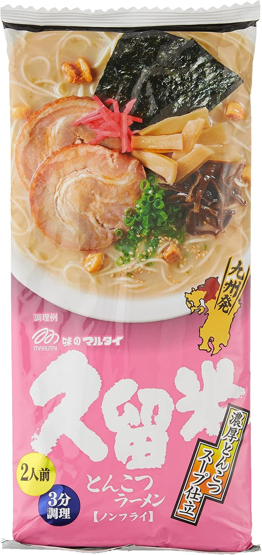 Marutai Kurume Thick Tonkotsu Ramen, 6.6 oz (194 g)