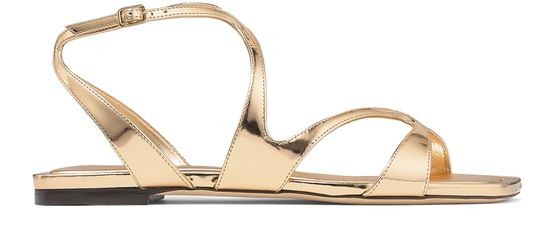 JIMMY CHOO Ayla フラットサンダル - Image 1