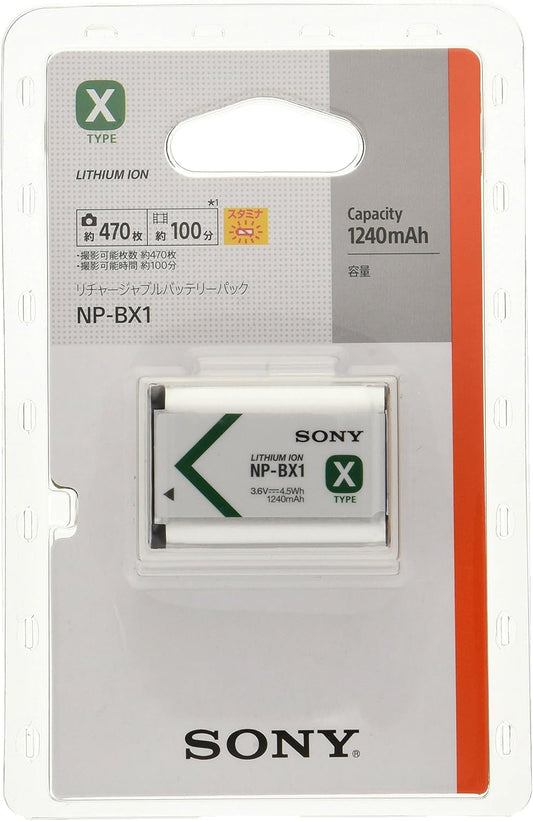 SONY リチャージャブルバッテリパック Xタイプ NP-BX1