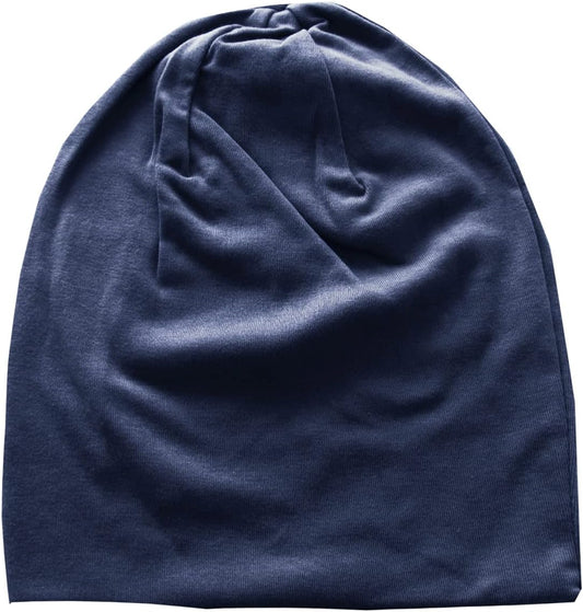 110217-0001 Knit Hat For All Seasons, Organic Cotton, Watch Cap, Made in Japan, Medical Hat