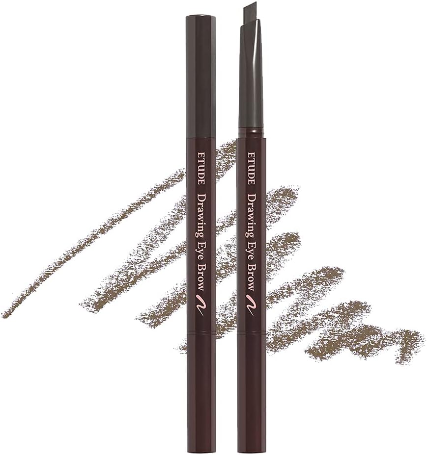 Etude Official Drawing Eyebrow Pencil, Gray Brown, 0.01 oz (0.25 g)