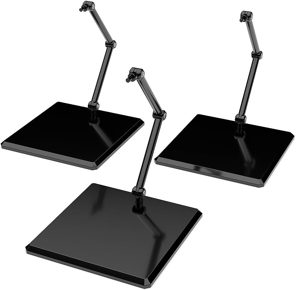 Good Smile Company The Simple Stand x 3, Black (For Figures & Models) Plastic Base
