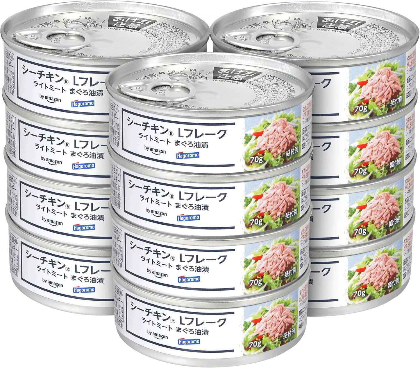 by Sea Chicken L Flakes, 2.5 oz (70 g) x 12 Cans
