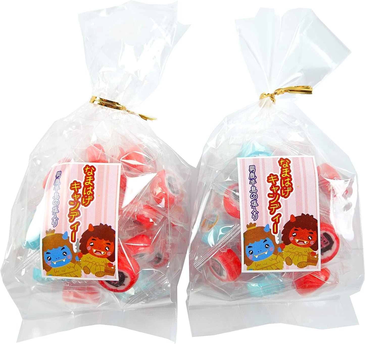 Namahage Candy, Akita, Oga Peninsula Salt Included, 2 Bags, 48 Pieces