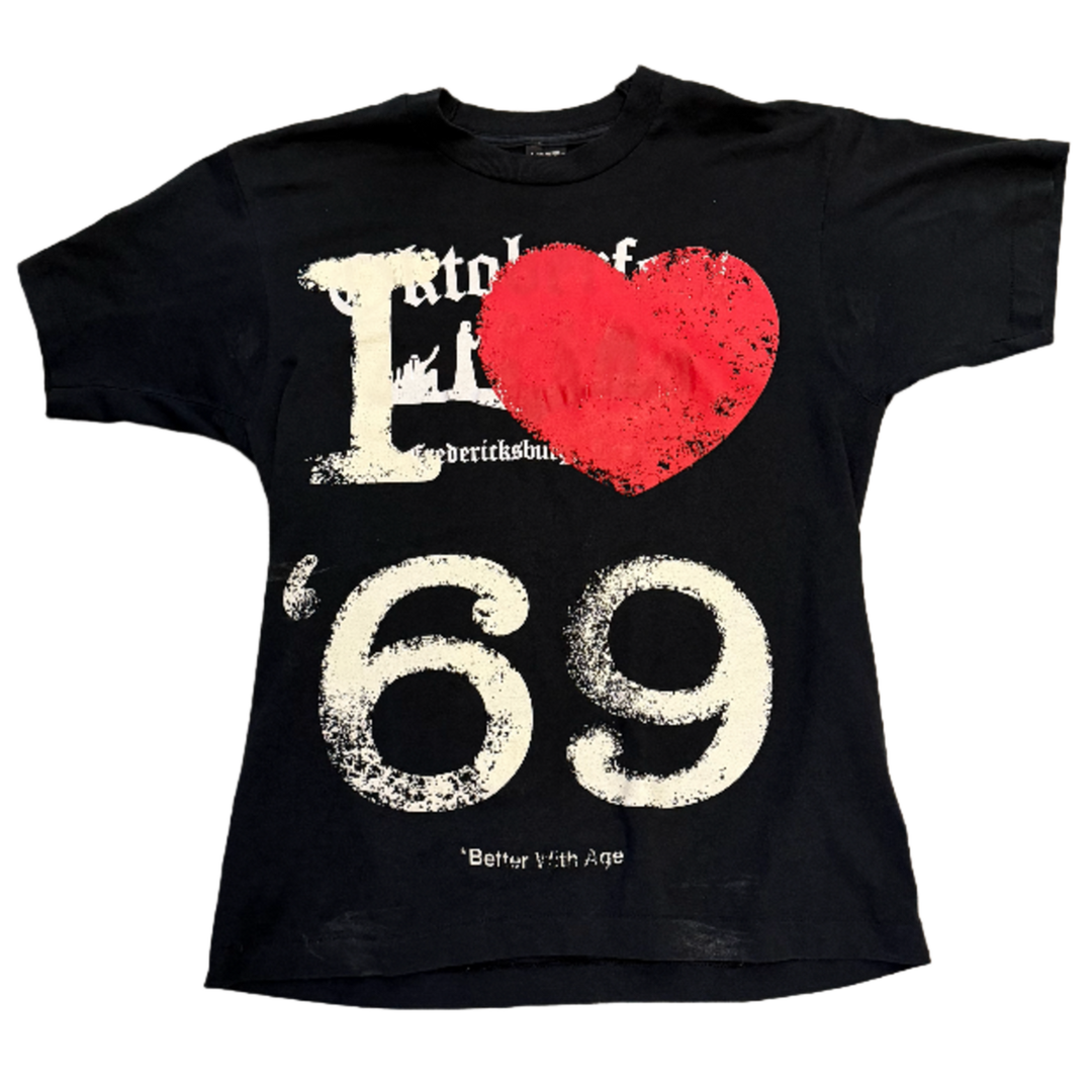 BETTER WITH AGE 'PURA 1969' BLACK TEE