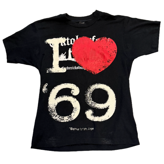 BETTER WITH AGE 'PURA 1969' BLACK TEE