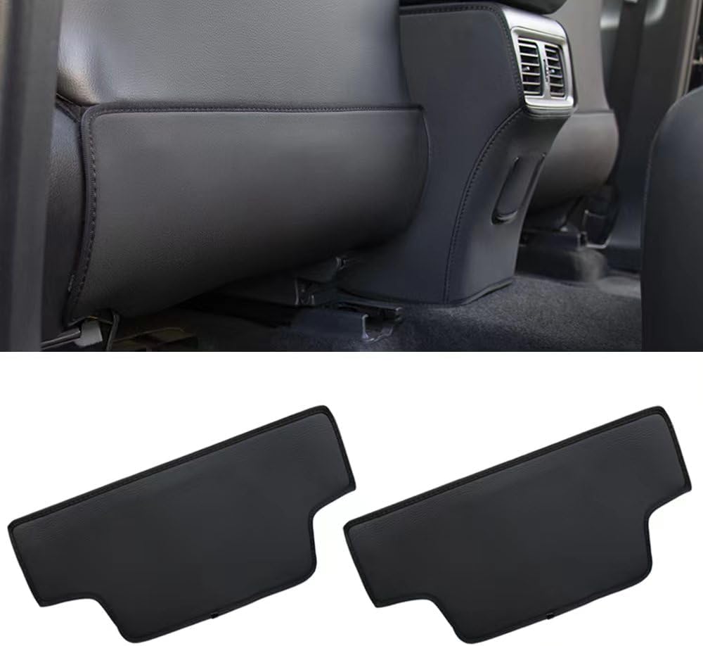 Suitable for Toyota Camry 70 Series Kick Guard, Rear Seat Back Protection Mat, Rear Seat Back Protector, Stain Prevention, Kick Prevention, Back Protector, 2-Piece Set, Easy Installation