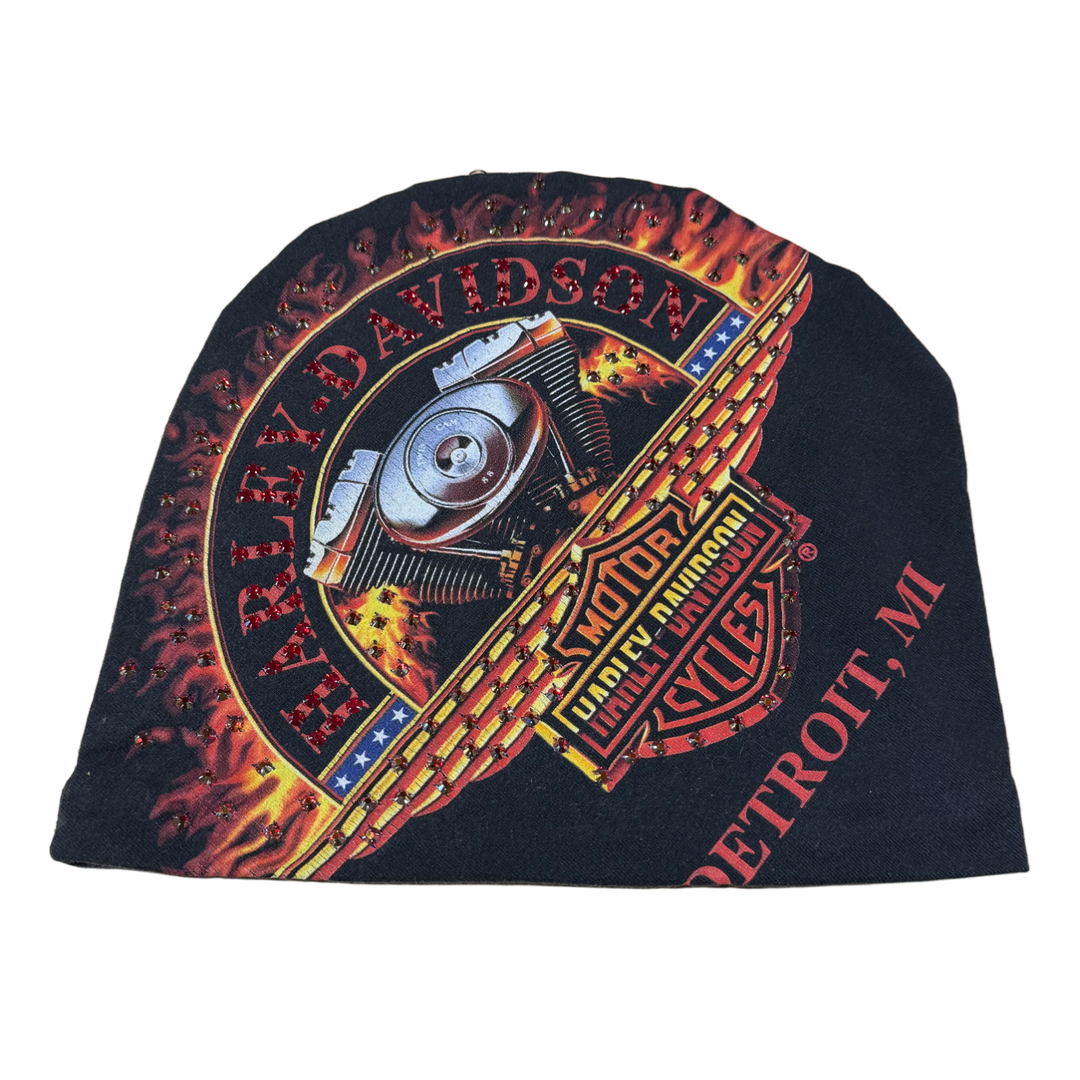 BOSSI 'DETROIT' RHINESTONE BEANIE
