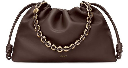 LOEWE Large Flamenco soft nappa lamb leather purse - Image 1