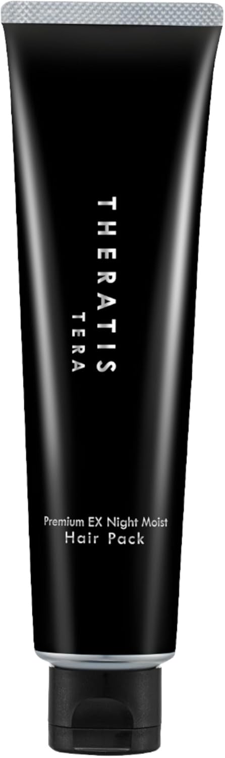 THERATIS Terra Premium EX Night Moist Hair Pack, 4.6 oz (130 g), Pore Dirt, Cracking, Swelling, Split Ends Care