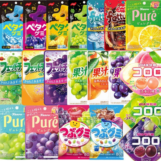 kaimoshop グミ 詰め合わせ 福袋 8種8袋 ハードぐみ お菓子 駄菓子 おやつ プレゼント ギフト
