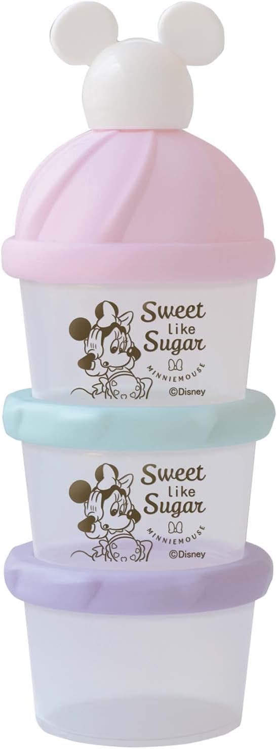 Nishiki Kasei Milk Powder Case, Minnie Mouse, Ice