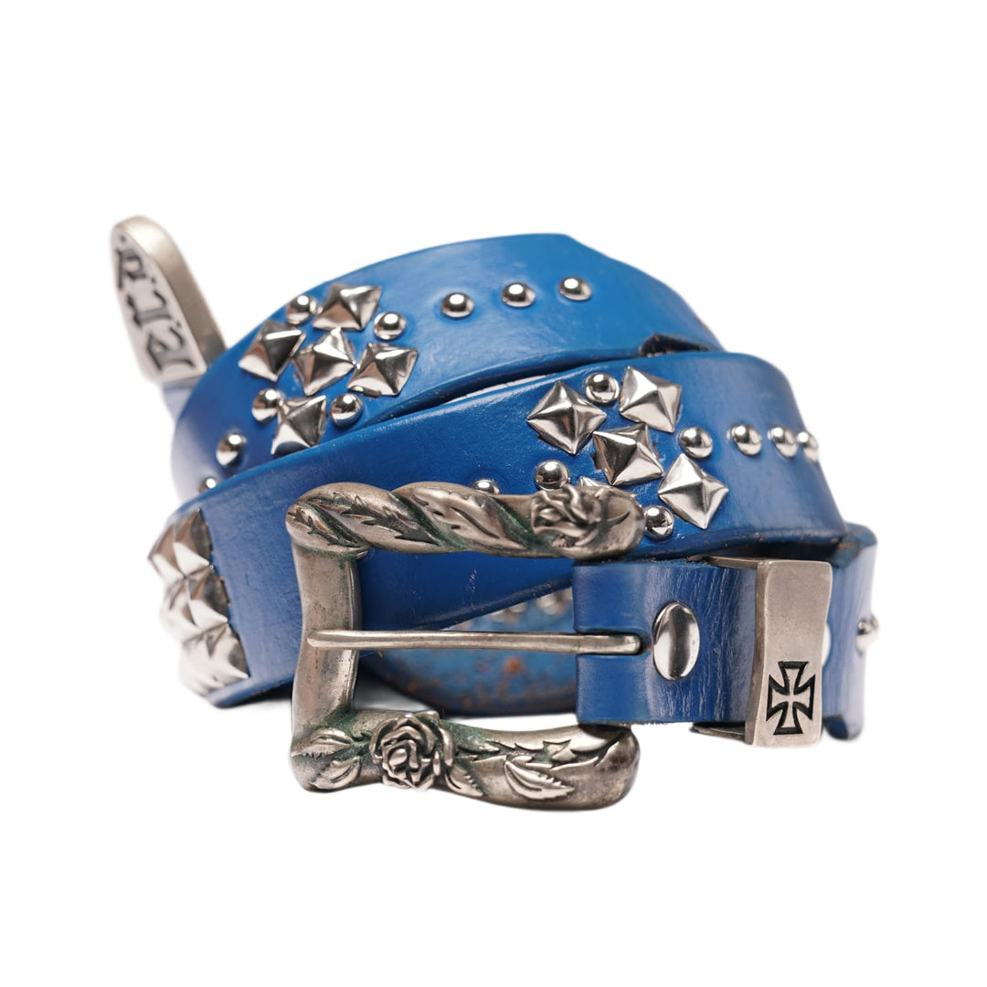 ENFANTS RICHES DEPRIMES BLUE 'WESTERN' BELT