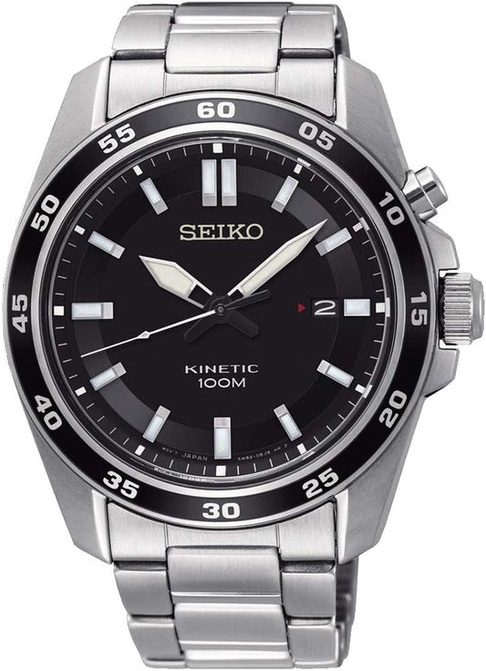 [セイコー] SEIKO 腕時計 KINETIC ブラックダイヤル SKA785P1 メンズ [並行輸入品]