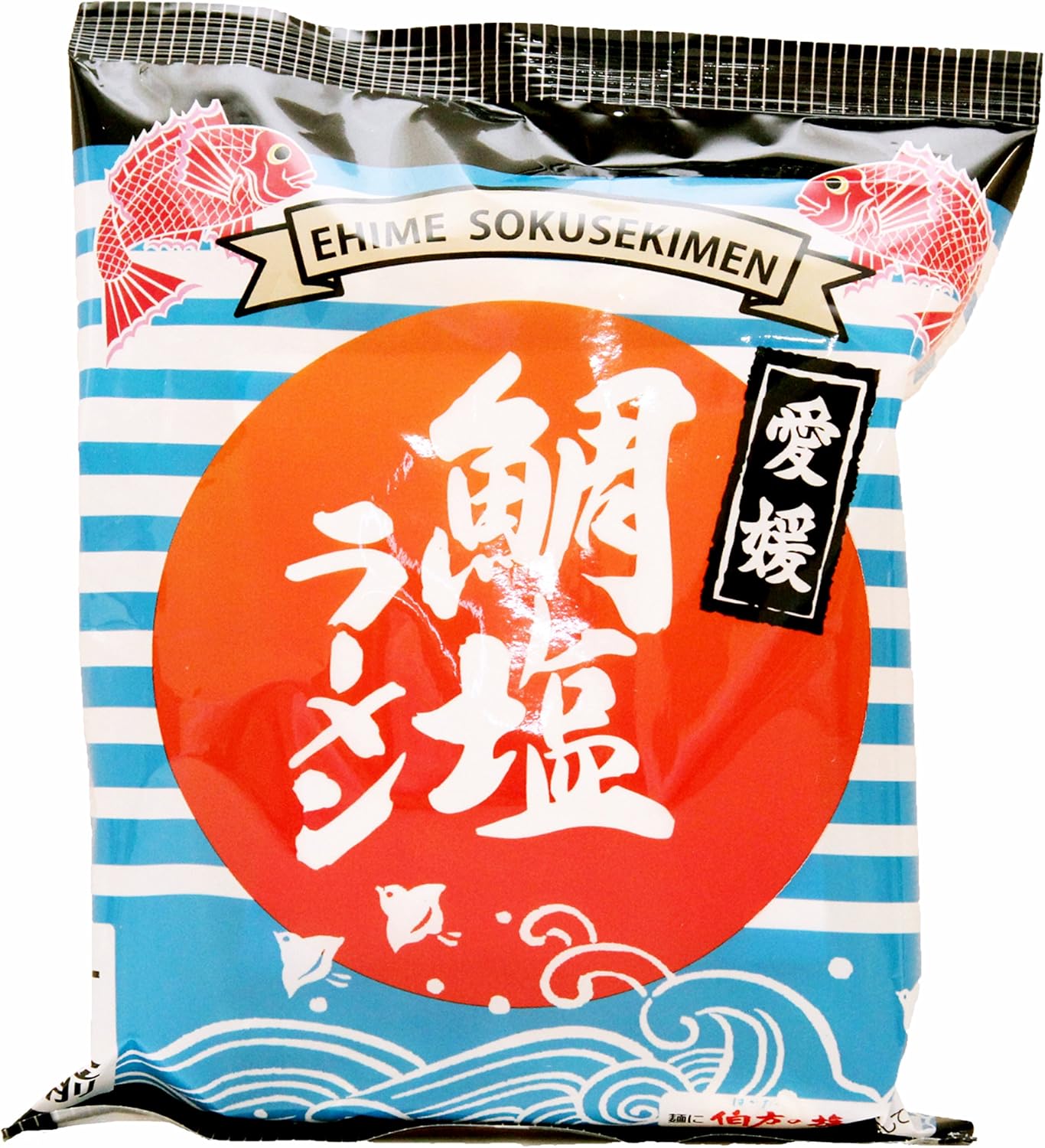 Ehime Sea Sea Salt Ramen, Instant Ramen, Bag, 3.5 oz (100 g)