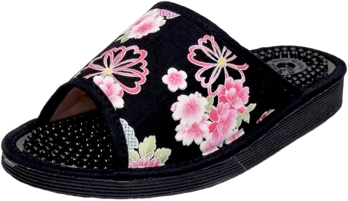 Daiming Shokai Women's Health Sandals, Japanese Pattern, Japanese Style, Slippers, Made in Japan