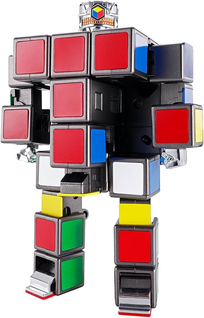 Chogokin Rubik's Cube, Approx. 5.7 inches (145 mm), ABS & Die-Cast Pre-painted Action Figure