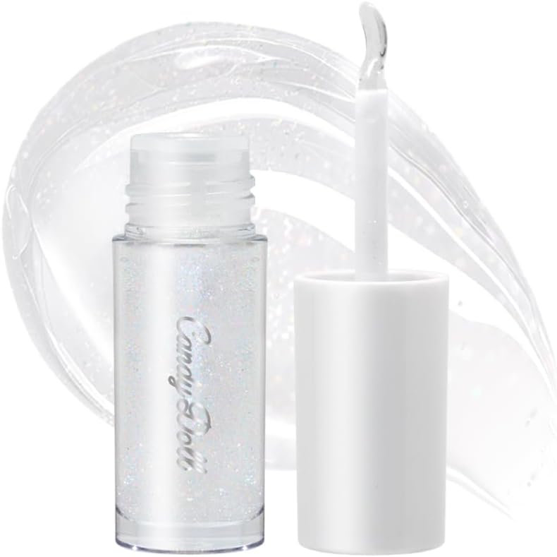 Tsubasa Mashuwaka Candy Doll, Treatment Care Gloss, White Dust, Lip Gloss, Volumizer, Glitter, Clear Color, Beauty Moisturizing Compound, Beauty Oil, Transparent, Lip Care, Lip Pack, Moisturizing