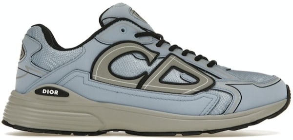 DIOR B30 'MICROFIBER MESH' BLUE/GREY