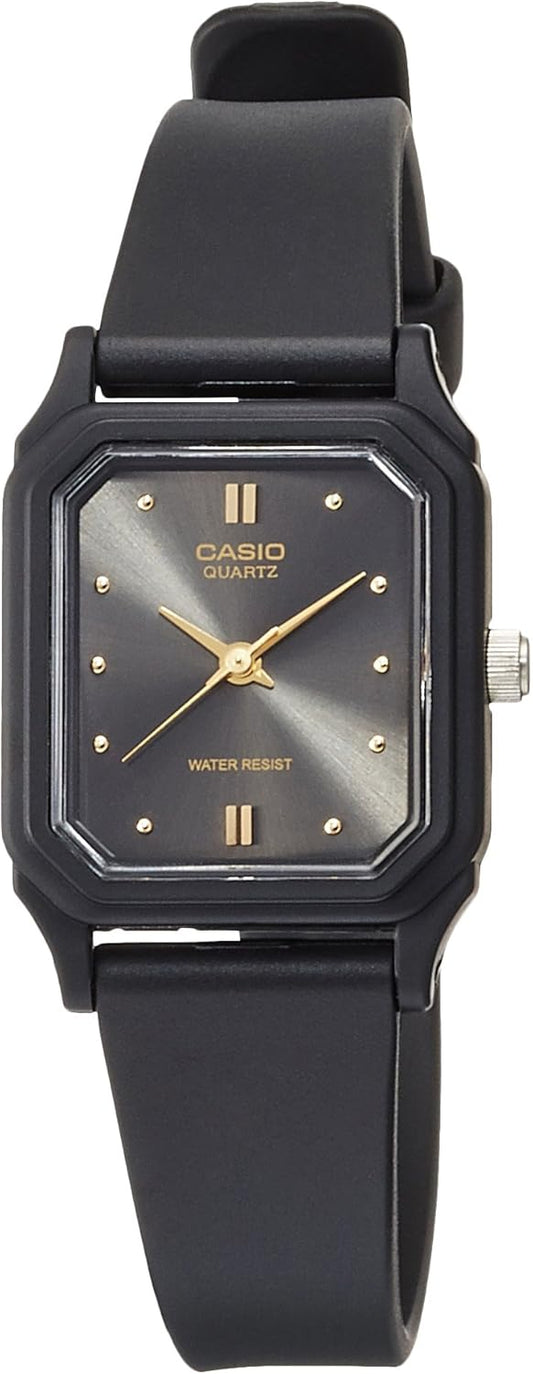Casio import LQ-142E-1A Wristwatch, Black, Dial Color - Grey, watch